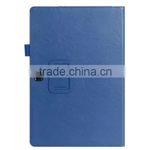 Leather Book Case for Samsung Galaxy Tab Pro S With Elastic Hand Strap, Card Holder, Stylus thumbnail-3
