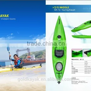 Hot Selling New Style One Person Sit in Fishing Kajak & Plastic Kajak & Single Touring Fishing Kayak thumbnail-1