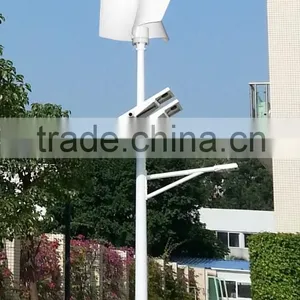300w China Cheap Low Rpm Spiral Vertical Axis Wind Turbine for Home,wind Solar Hybrid System thumbnail-1