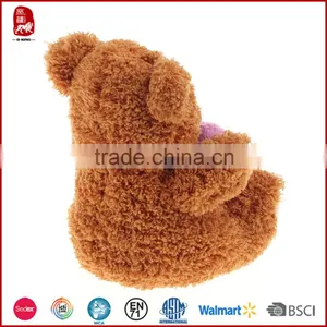 Yangzhou Manufacturer Lovely Cheapest Plush Toys Loving Heart Teddy Bear for Valentine thumbnail-3