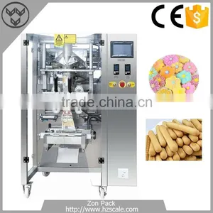 5-70 Bags/Min Max Film Width 420mm Biscuit Packaging Machine thumbnail-2