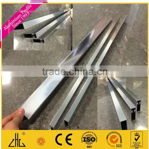 TOP!! Wooden Color Anodizing Polishing Aluminium Extrusion, Polishing Aluminum Extrusion Profile, thumbnail-2