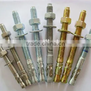 Customized Zinc Plated Colorful Wedge Anchor Bolt CNC Manufacturer thumbnail-1
