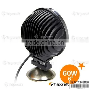 7inch Auto 60w Led Work Light, 12volt Round Led Car Headlight thumbnail-4