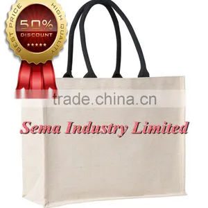Eco-friendly Jute Bag,shopping Jute Bag, Jute Tote Bag for Shopping and Promoting thumbnail-1