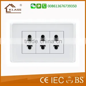 EU Standard Tel/Computer/SCHUKO/TV/SAT/FRENCH Wall Socket thumbnail-4