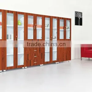 SUNRISE-B024 2012 Hot-sale Modern Wood Office Bookcase Furniture thumbnail-1