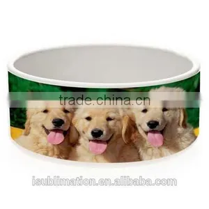 Sublimation Ceramic Pet Bowl thumbnail-1