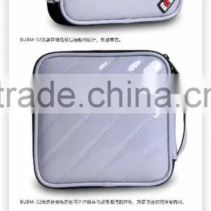 Fashion Purple 32 Capacity PU Leather Cover CD Case CD Box DVD Case Car Disc Case thumbnail-3
