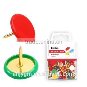 Different Colors Vinyl Coated Thumbtacks for Office thumbnail-1