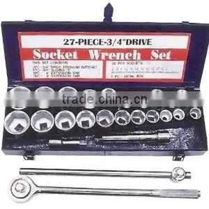 3/4'' 27-PCS SOCKET WRENCH SET thumbnail-1
