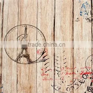 2015 New Wooden Design Cheap Vinyl Wallpaper From China thumbnail-1