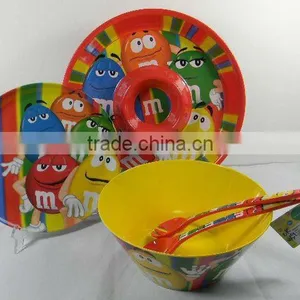 Melamine Tableware Melamine Chip&dip Tray thumbnail-1