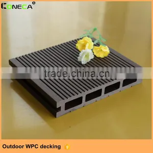 WPC Material Outdoor Decor Floor and Brusched Surface Treatment WPC Composite Decking thumbnail-6