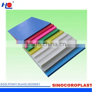 Construction and Corrosion pp Corrugated Plastic Recycled Sheet thumbnail-1