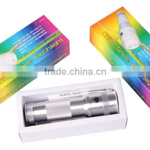 China 2016 Wholesale Factory Small Portable Color Changing Flash and Strobe 3W RGB Flashlight Torch Waterproof thumbnail-3