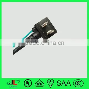 PSE Japan 2 Pin Plug 125v 7a Plug Cord Right Angle Plug Extension Cord thumbnail-1