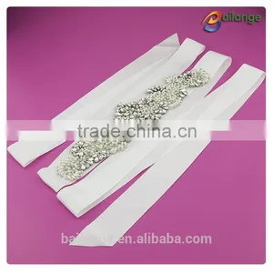 Crystal Hot Fix 2014new Acrylic Rhinestone Trimming Applique Transfer for Dresses thumbnail-1