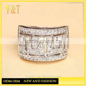 Jingli Jewelry Silver Plated Mens Wedding Ring (YJ-874) thumbnail-3