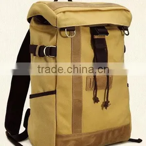 Heavy Canvas Hinking Backpack Outdoor Backpack From China Factory(B203) thumbnail-2