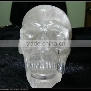 Clear Crystal Skull for Gift or Fengshui thumbnail-2