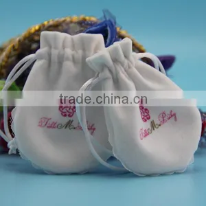 Latest New Design Satin Powerbank Packaging Bags With Drawstring thumbnail-4