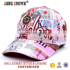 Promotion Custom Printed 100% Cotton Baseball Cap thumbnail-1