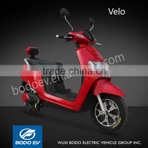 Velo Electric Scooter With Pedals Electric Motorcycle LED Head Light thumbnail-1