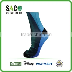 Blue Sea Pattern Women Printing Polyester Socks thumbnail-2