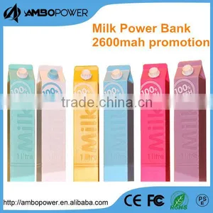 External Portable Power Bank Cretive Design Milk Power Bank thumbnail-1