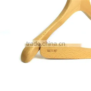 Luxury Wooden Hangers With Square Hooks thumbnail-4