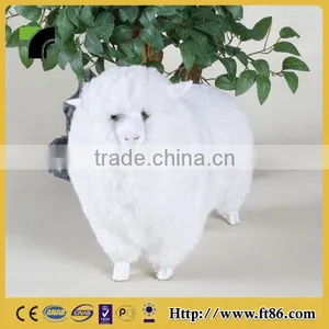 Real Fur Life Size Unstuffed Peluche Toys Animals Plush Toy Goat thumbnail-1