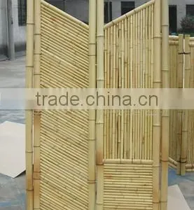 Natural Bamboo Folding Screen thumbnail-1