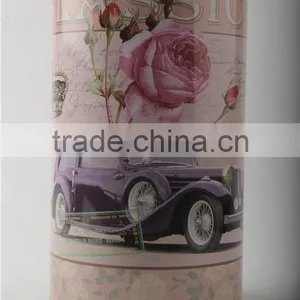 Vintage Car Picture Disposable Metal Money Box thumbnail-2
