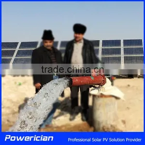 170 Meter Tube Well Solar Pump System Borehole Pump Solar System 10Hp Pump thumbnail-2