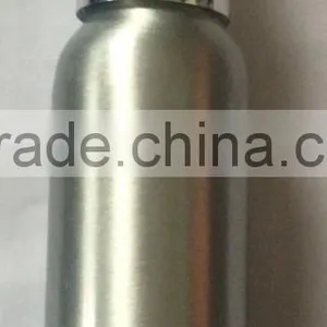 100ml Silver Aluminium Bottle With Gold Mist Sprayer thumbnail-3