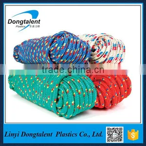 Solid Diamond Double Braided Polyester Nylon PP PE Rope thumbnail-2