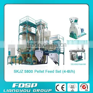 Animal Feed Engineering Machinery 1-2tph Poultry Feed and Pellet Production Plant thumbnail-3