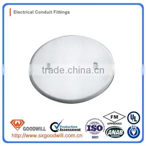 Round Blank Weatherproof Junction Box Cover thumbnail-1