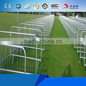Customized Size Powder Coated Crowd Control Barriers/Barricade/Metal Stanchions thumbnail-4