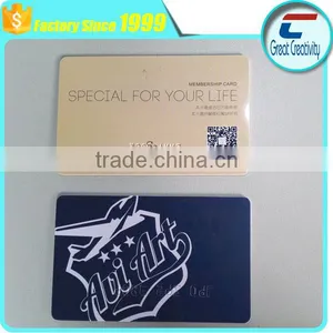 Custom Made Serial Number Plastic Business Card Embossed PVC Cards thumbnail-3