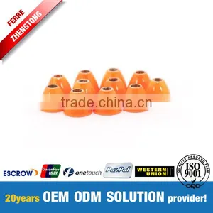 Fluo Orange Tungsten Beads Fly Tying thumbnail-1