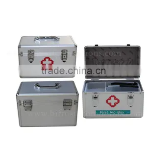 Household Medical Aluminum First Aid Kit thumbnail-2