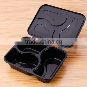 Why All Choose Plastic Microwave Safe Food Container With Divider 3 Compartment thumbnail-3