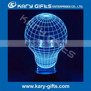 Indoor Decoration Bedroom 3D Light LED Headboard Light thumbnail-1