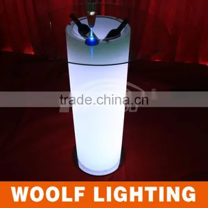 Popular Bistro and Bar Glowing Rechargeable Flashing Colourful LED Lighting Ice Bucket thumbnail-6