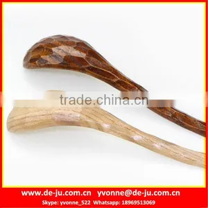 Unflatness Long Handle Wood Rice Spoon thumbnail-1