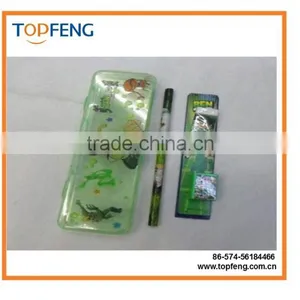 Promotional Kids Stationery Set With Pencil Rubber Ruler Sharpener thumbnail-1
