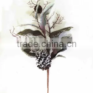 Christmas Magnolia Leaves,whosales Magnolia Leaves Long Stem,Xmas Long Stem thumbnail-1