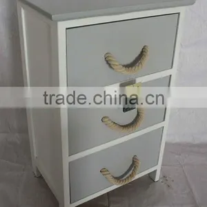 Novelty Wooden Storage Chest With 3 Organized Drawers thumbnail-1